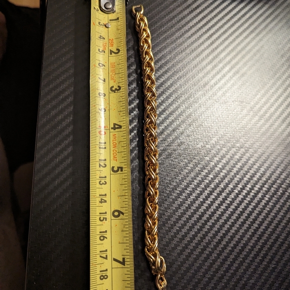 Monet Gold Tone Bracelet - Picture 2 of 5